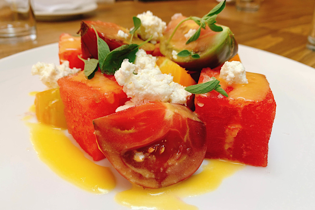 Heirloon Tomato Salad | Best Restaurants Sonoma County California