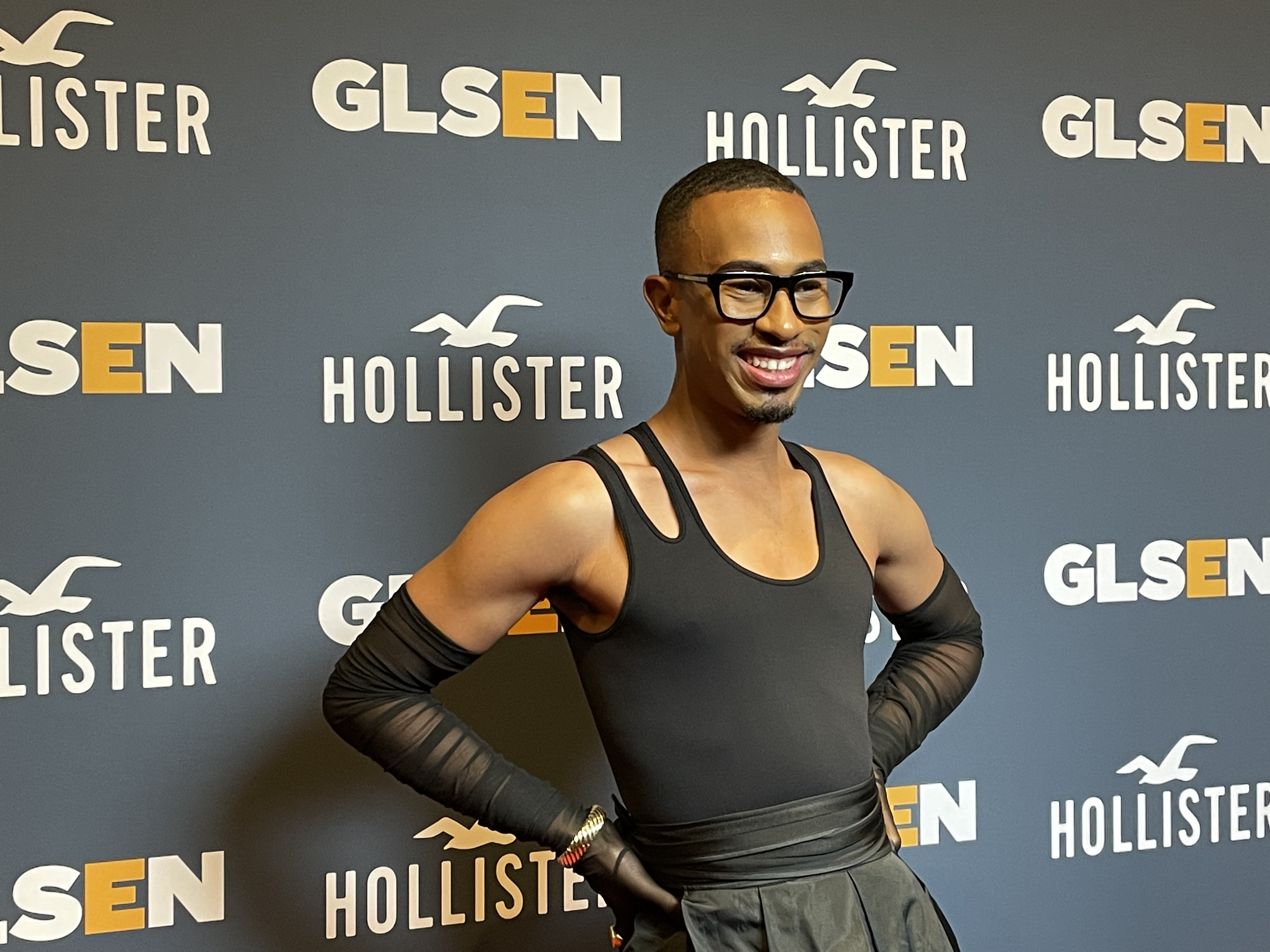 Kalen Allen on the red carpet