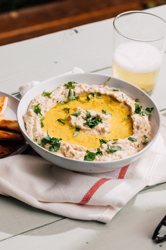 Baba Ghanoush from YAFO Photo Credit Remy Thurston