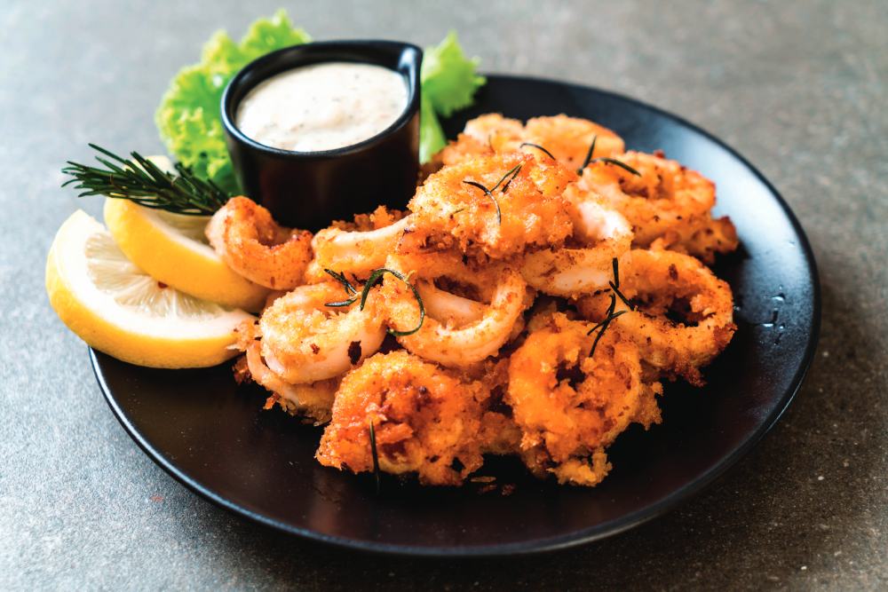 Calamari is a Popular Dish at Many Restaurants in PVD by gowithstock