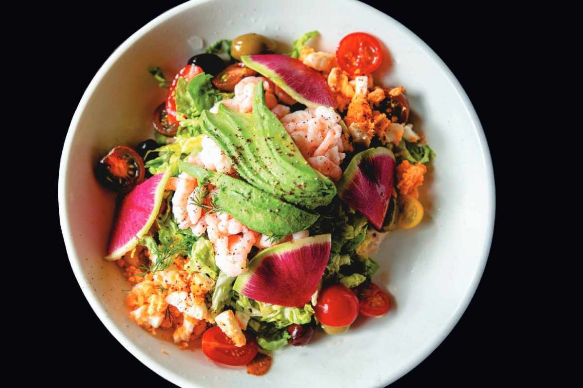 Bay Shrimp Louie Salad (Photo by Martha Cromar)