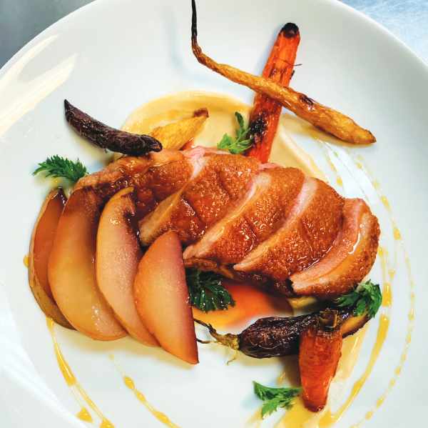 Pan-Roasted Duck Breasts from Abejas