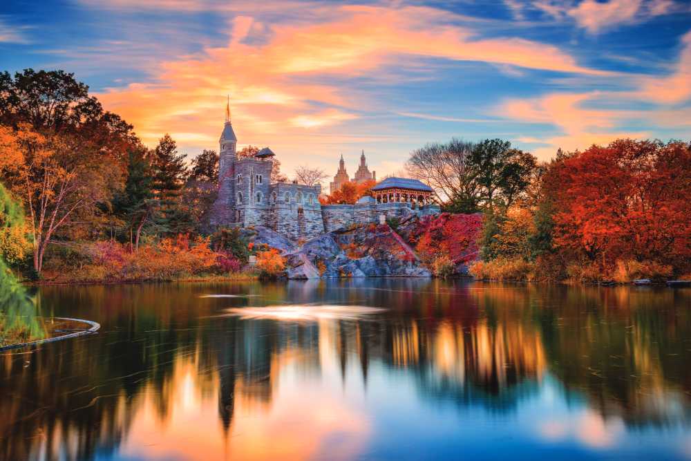 Belvedere Castle in Central Park (Photo by Sean Pavone)