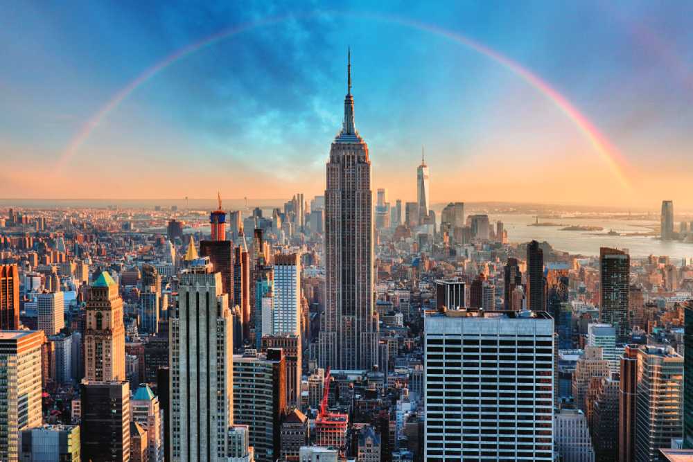 Rainbow Over New York (Photo: TTstudio)