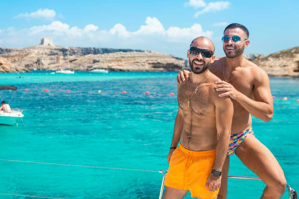 Guys In Swimsuits In Malta