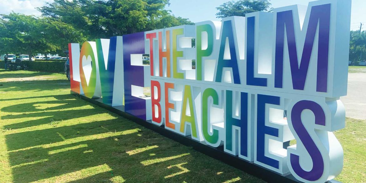 Love The Palm Beaches (Photo by Christopher McNamara)