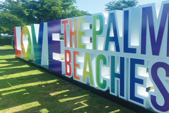 Love The Palm Beaches (Photo by Christopher McNamara)