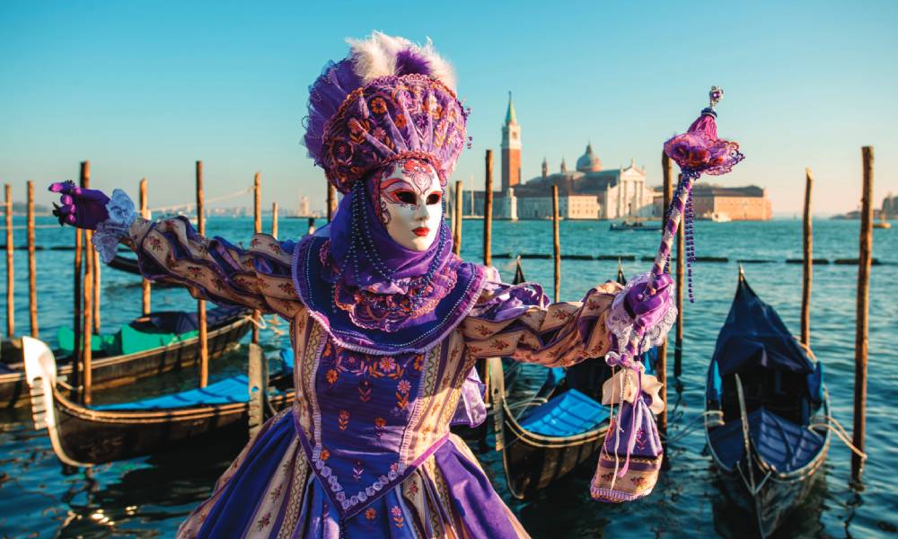 Carnival In Venice (Photo by Andrii Kozak)