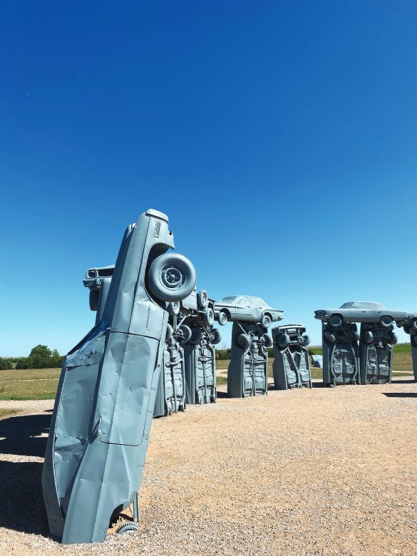 Carhenge in Alliance, Nebraska (Photo by Jason A. Heidemann)