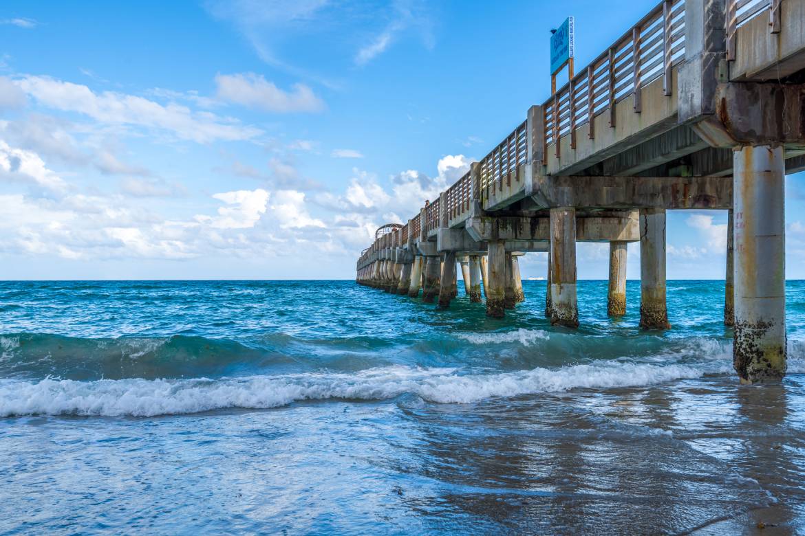 Lake Worth Pier (Photo By Discover The Palm Beaches)