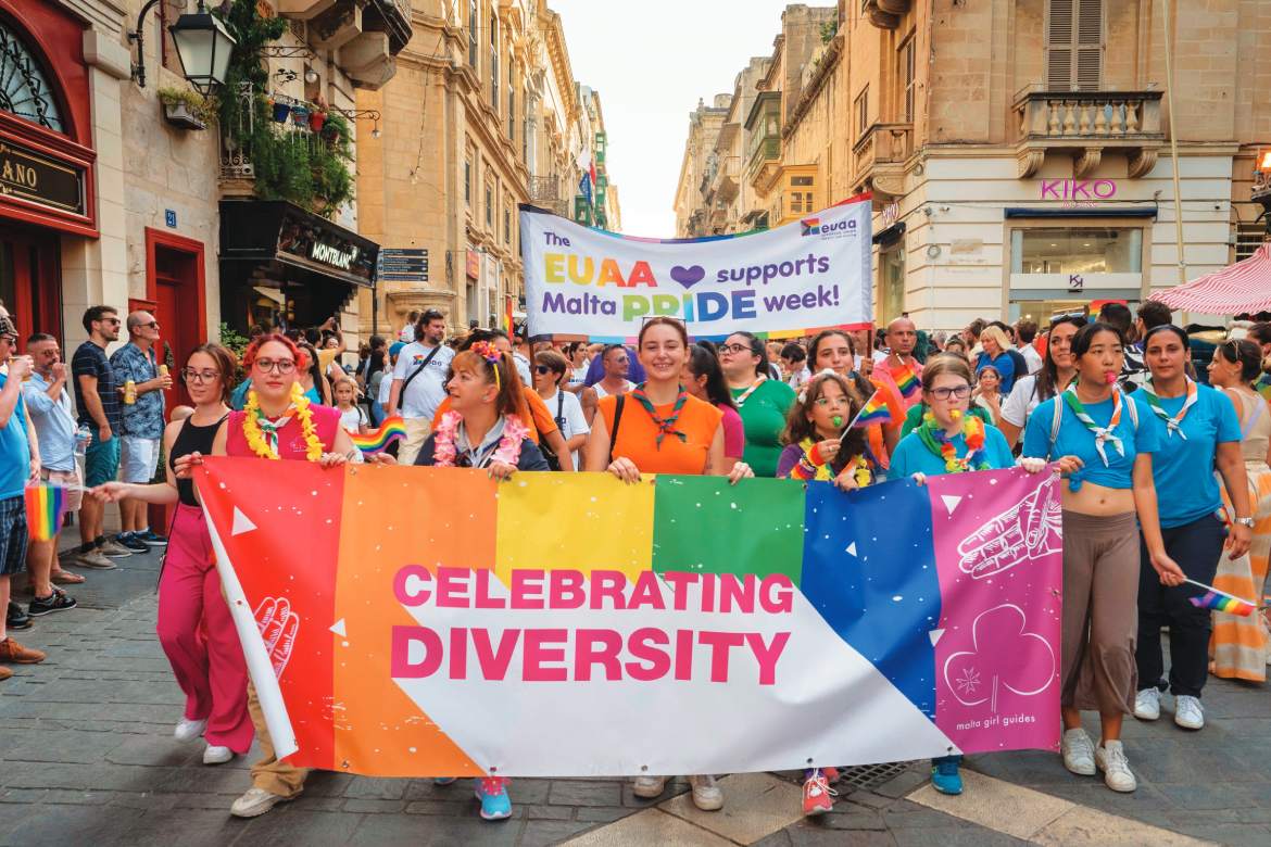 Valletta, Malta Pride (Photo by Chmaraa)