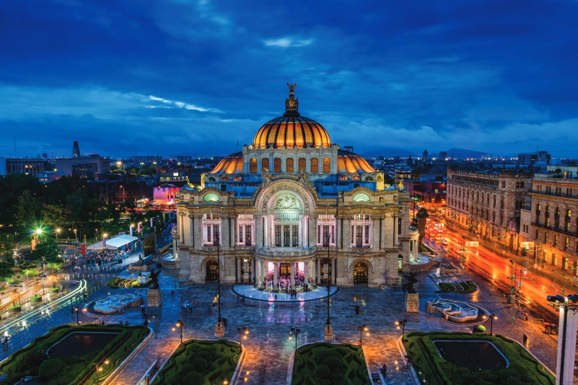 Palacio de Bellas Artes in Mexico City (Photo by Joshua Davenport)