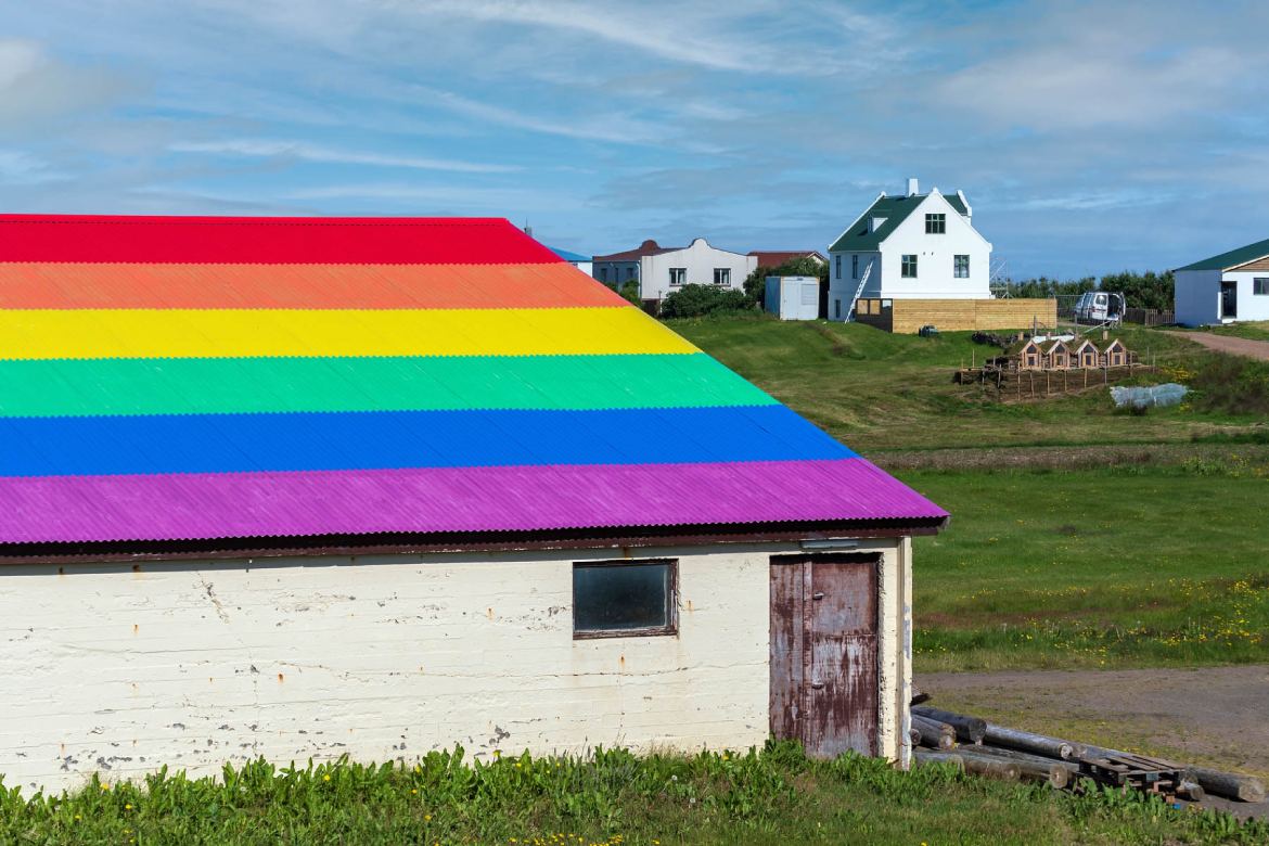 Поддержка равных прав для ЛГБТК в Вестфьорде, Исландия (Фото Travelvolo)