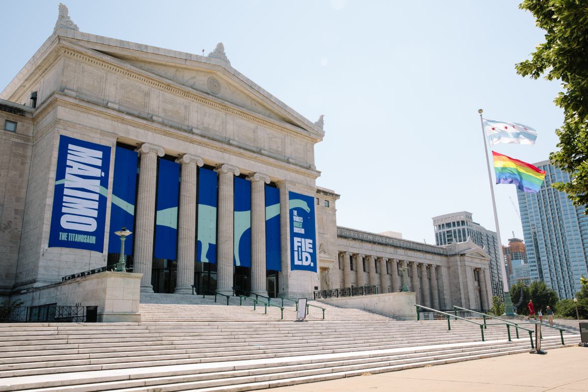 Field Museum North Entrance (Photo by Illinois Office of Tourism)