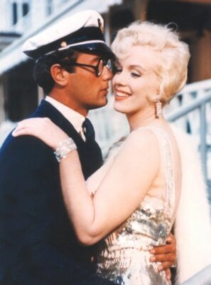 Tony Curtis & Marilyn Monroe in Some Like It Hot (Photo by Hotel Del Coronado)