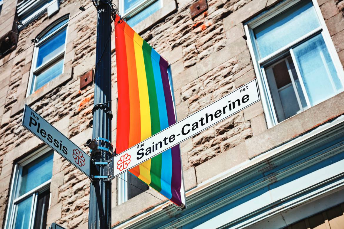 The Gay Village in Montreal (Photo by Cagkan Sayin)