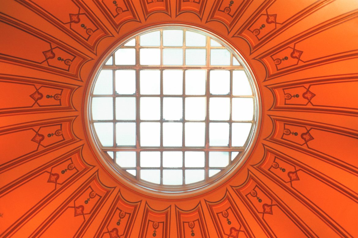 Oculus on the Dome of the State Capitol (Photo by Joseph Sohm)