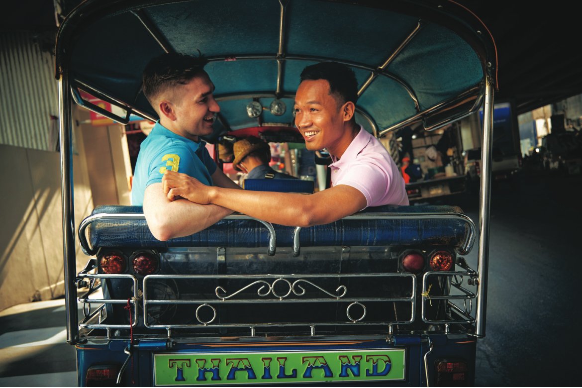 Taking a Tuk Tuk Ride in Bangkok (Photo by Tourism Authority of Thailand)
