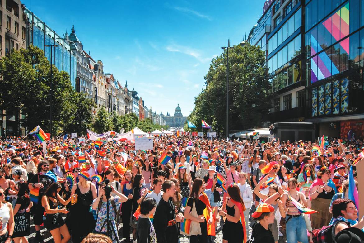 The Start of Prague Pride Parade (Photo by Prague Pride Festival)