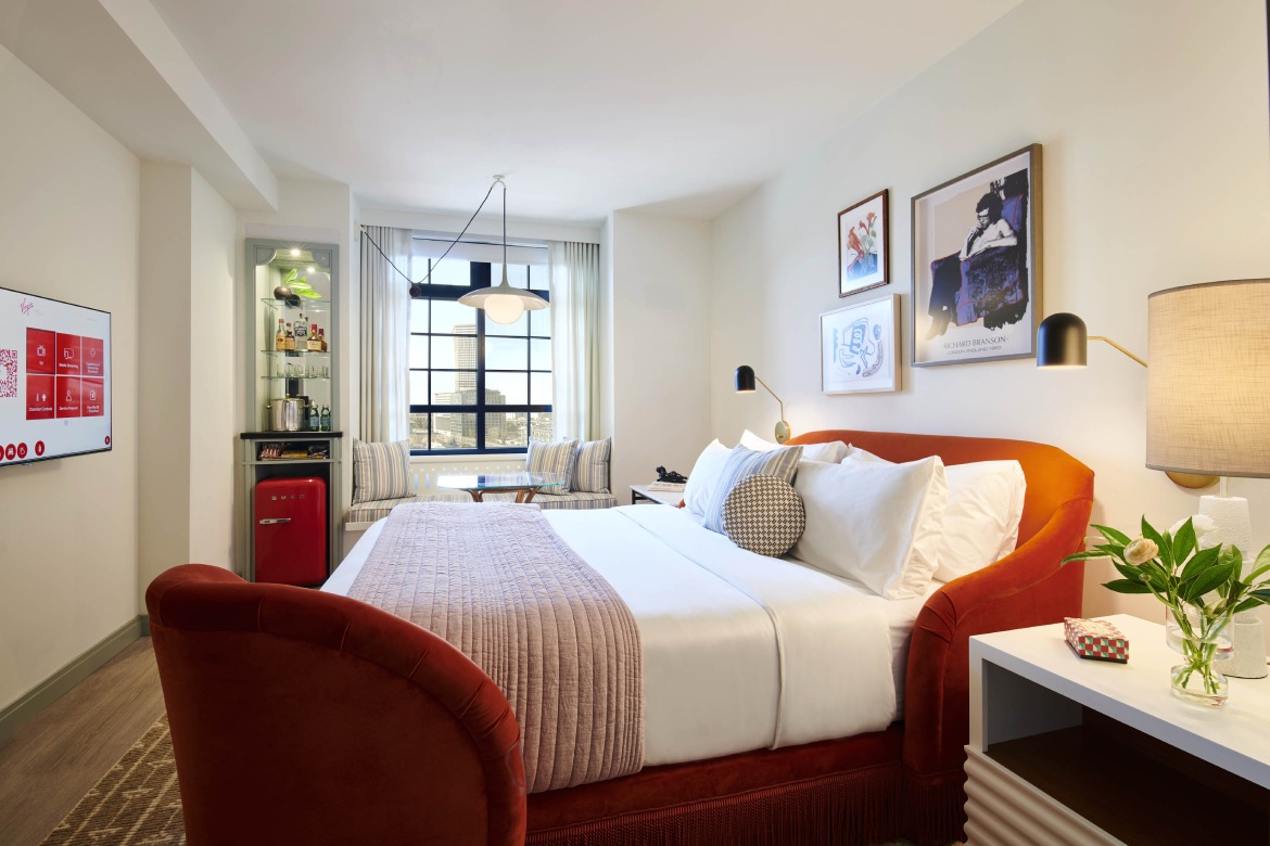 Virgin Hotels New Orleans King City View (Photo by Virgin Hotels)