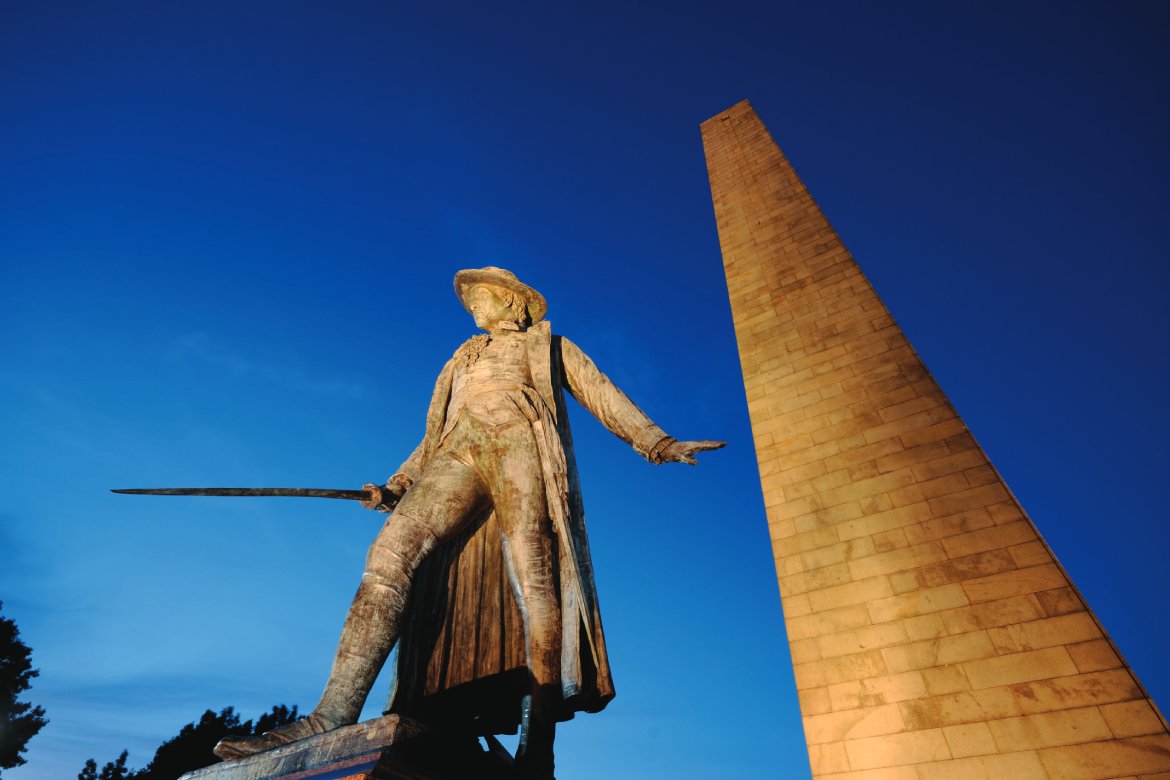 Bunker Hill Monument in Boston (Photo by Jorge Salcedo)