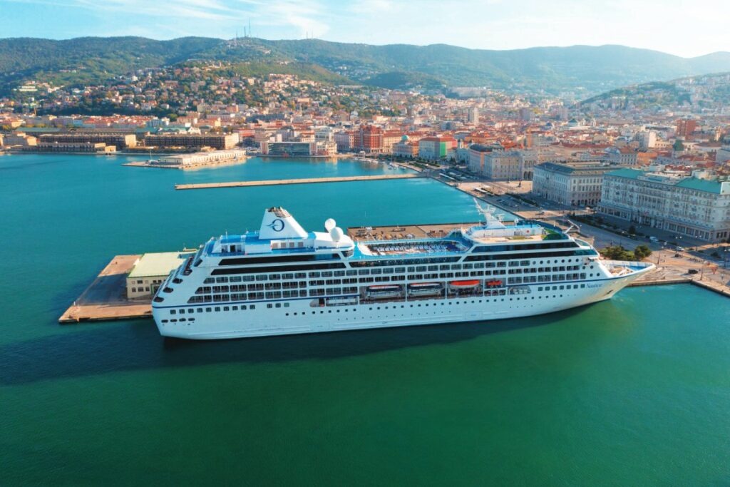 Cruise Ship at the Trieste Seaport (Photo by Wirestock Creators)