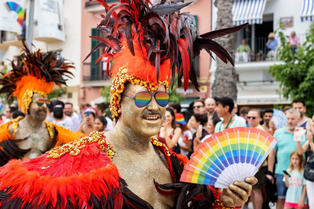 Celebrating Pride in Siges (Photo by Carlos Pereira)