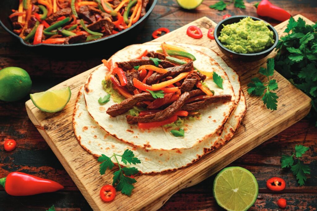 Fajitas Are A Brunch Favorite In Dallas (Photo by DronG)
