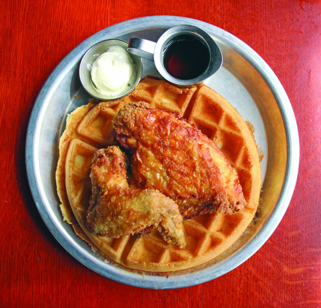 Fried Chicken and Waffles at Beasley’s Chicken + Honey (Photo by Jeff Heilman)