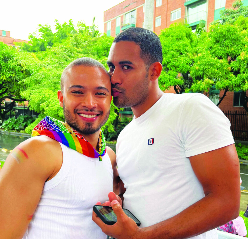 Celebrating Pride in Medellin (Photo by Mark Chesnut @departure_leve)