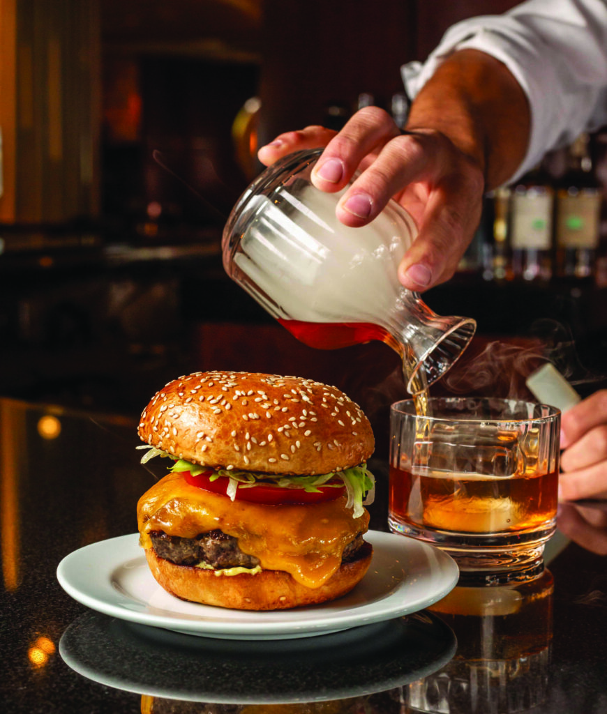 Ocean Prime Las Vegas, Prime Cheeseburger (Photo by Juliana Bigler)