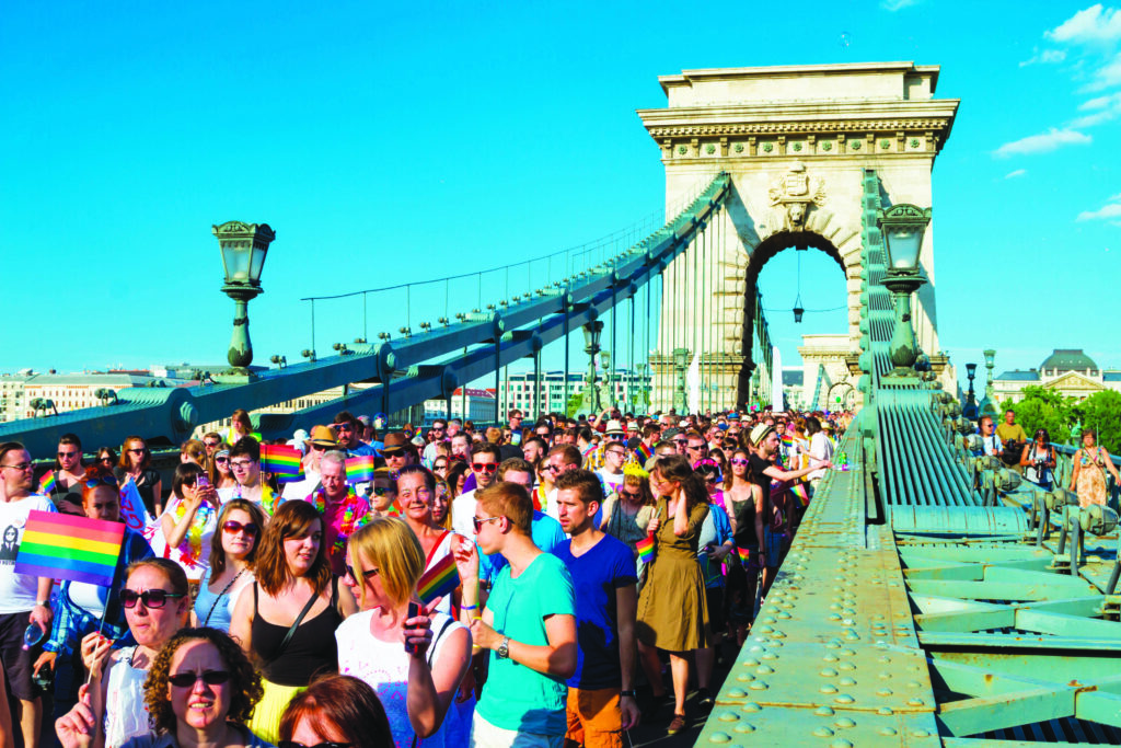 Pride Celebration in Budapest (Photo by Conejota)