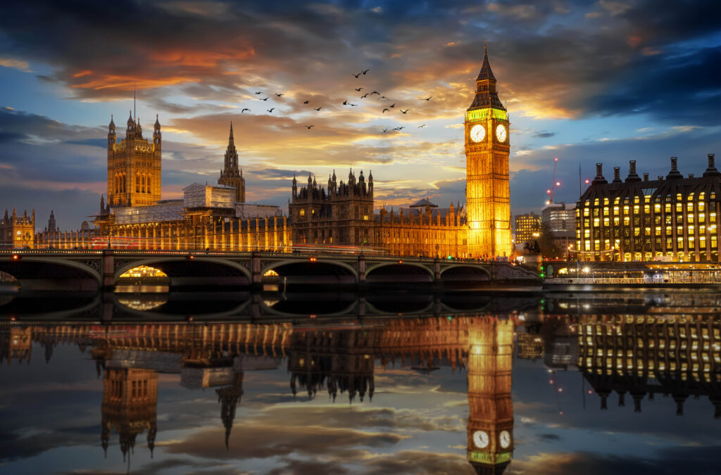 The Westminster Palace and The Big Ben Clocktower (Photo by Sven Hansche)