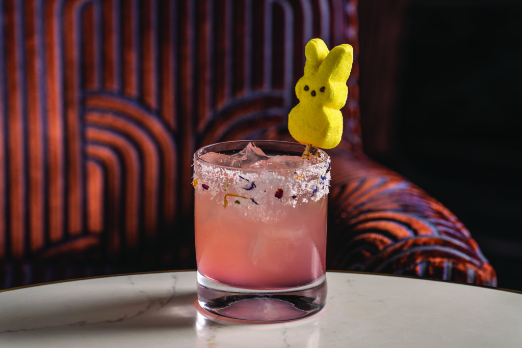 Cash Bunny Cocktail at Fontainebleau Las Vegas Bleau Bar (Photo by Angelo Clinton)