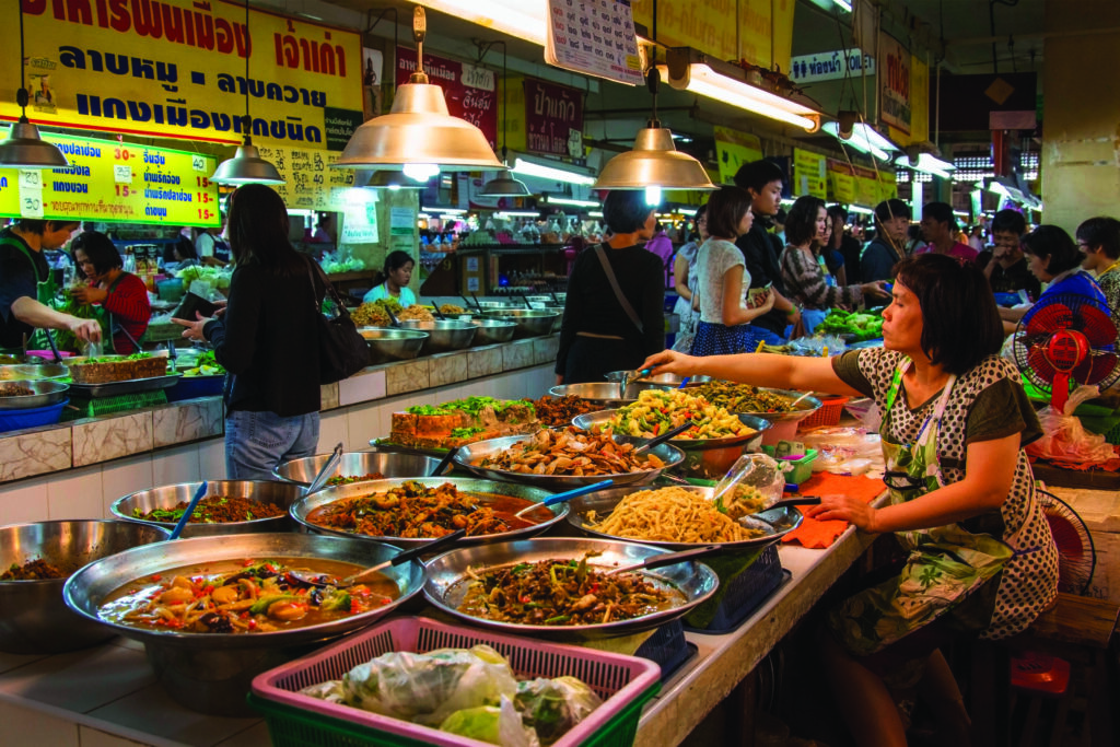 Thanin Food Market (Photo by Steve Allen)