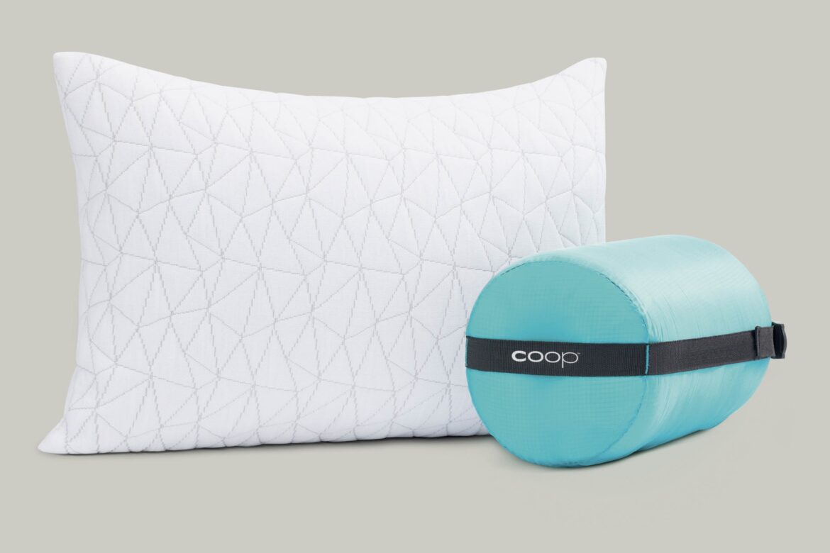 Coop Sleep Adjustable Travel Pillow