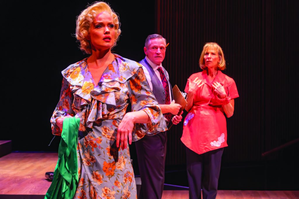 Cast of Marilyn, Mom & Me at The International City Theatre in Long Beach, California (Photos by Paul Kennedy)