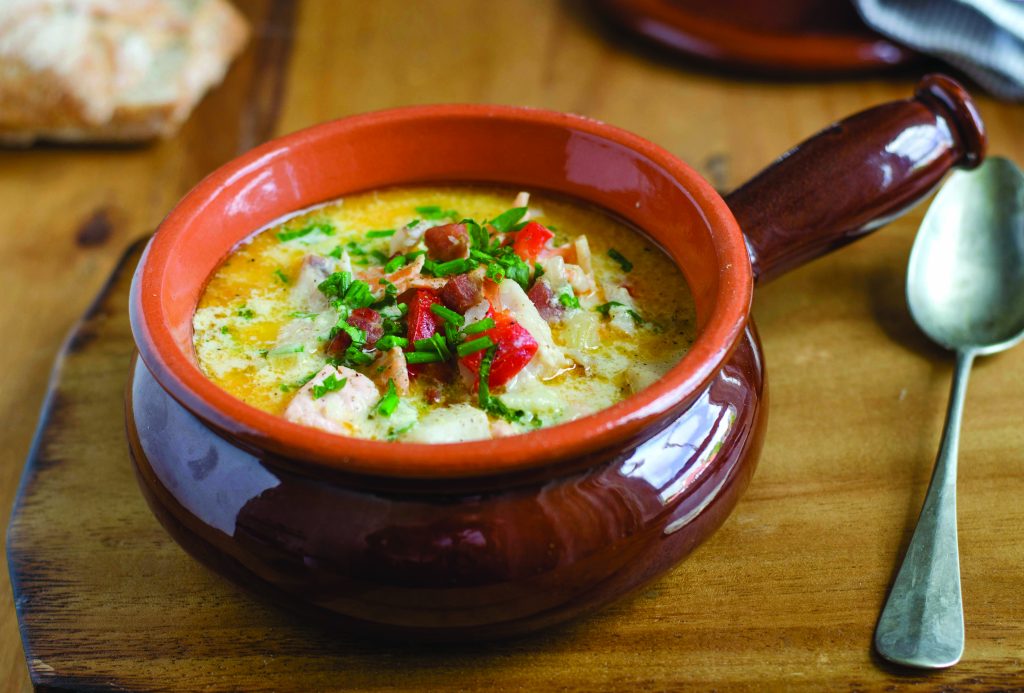 Haddock and Bacon Chowder (Photo by Martin Turzak)