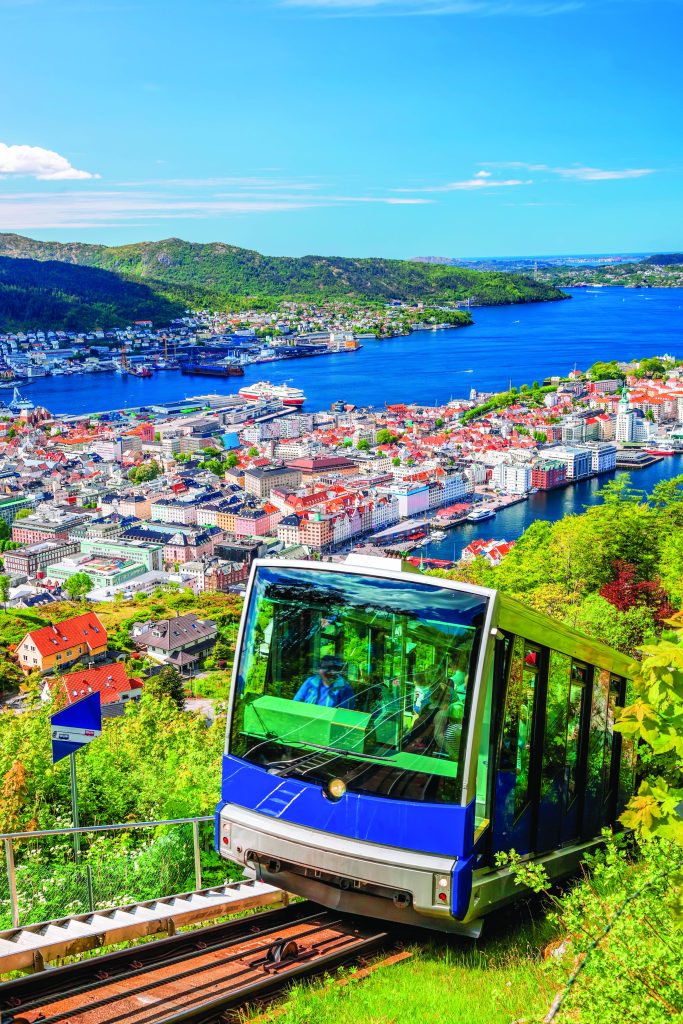 Floibanen Funicular in Bergen (Photo by Tomas Marek)