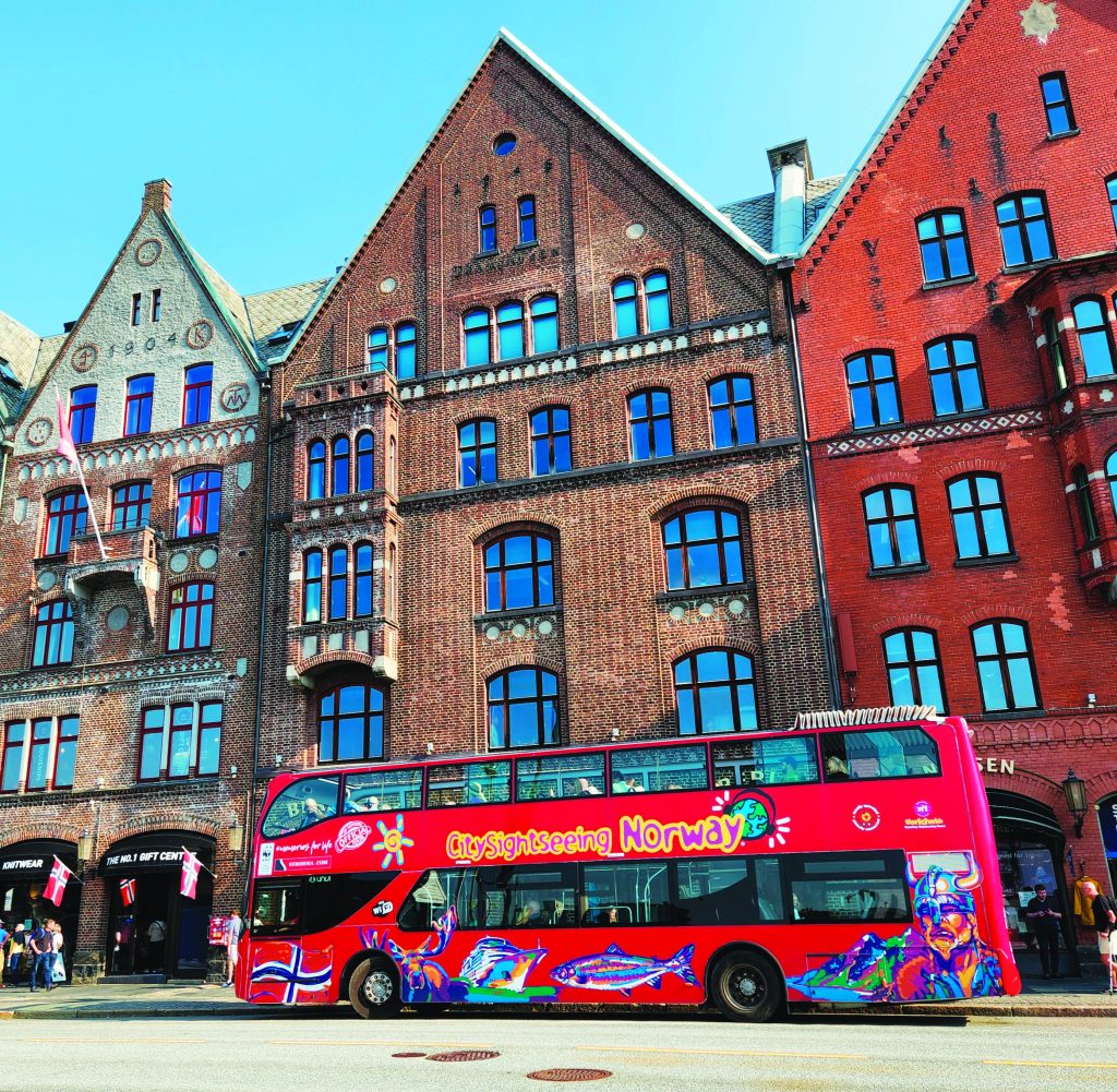 Sightseeing Bus in Bergen