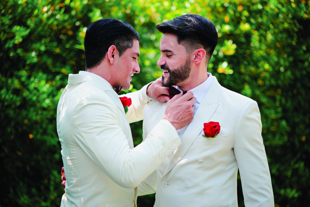 Wedding Couple in Provincetown (Photo by Chanyanuch Wannasinlapin)